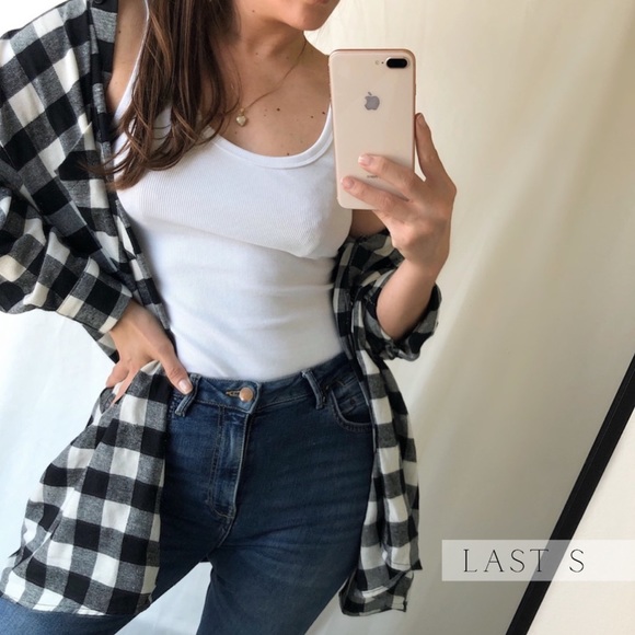 Season’s label Tops - Plaid Shirt-Dress